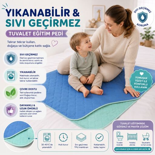 ÇOCUK TUVALET EĞİTİM PEDİ